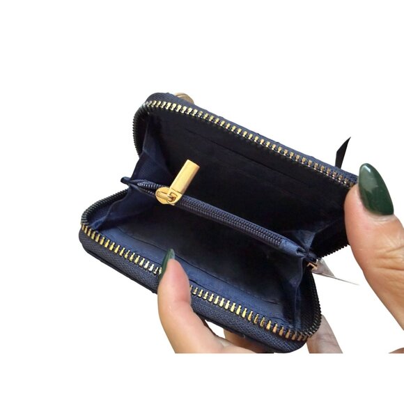 SIMPLY SOUTHERN Navy Pink Floral Zip Wallet NEW NWT - Picture 2 of 5